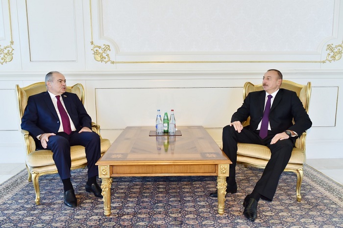 Aliyev received Deputy Chairman of Council of Federation of Russian Federal Assembly