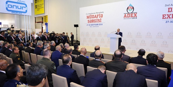 Le 2ème Salon international de l’industrie de défense ADEX-2016 ouvre ses portes à Bakou