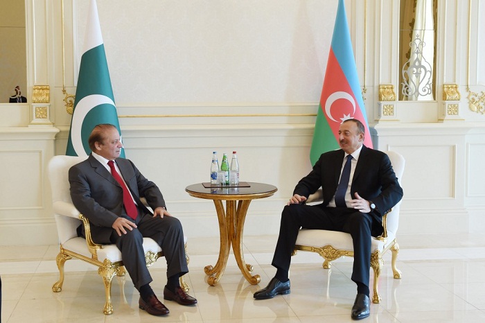 Ilham Aliyev rencontre Nawaz Sharif