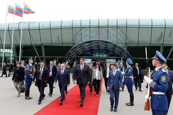 Le président vénézuélien termine sa visite officielle en Azerbaïdjan