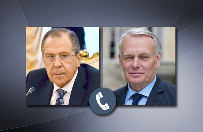 Lavrov fransalı nazirlə Qarabağı müzakirə edib