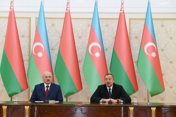 Déclaration à la presse des présidents Ilham Aliyev et Alexandre Loukachenko