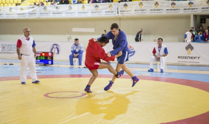 Azerbaijani sambo wrestler claims world crown