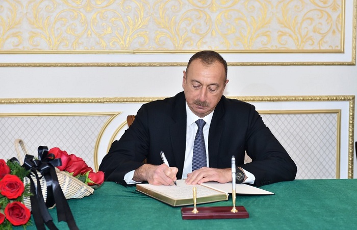 Le président azerbaïdjanais présente ses condoléances suite au décès de l’ancien président iranien Hachemi Rafsandjani