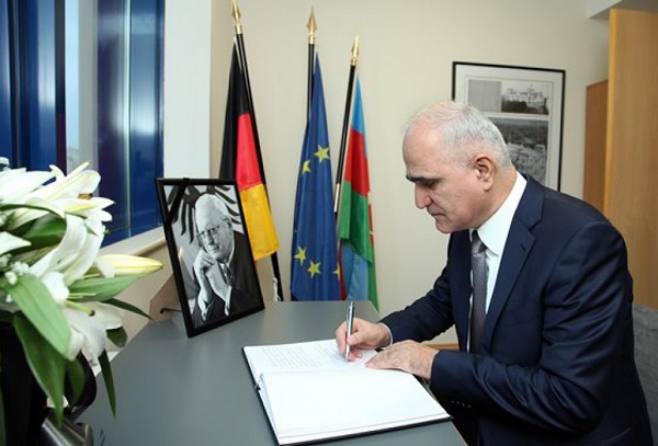La commémoration de l’ancien président allemand à l’ambassade d’Allemagne en Azerbaïdjan