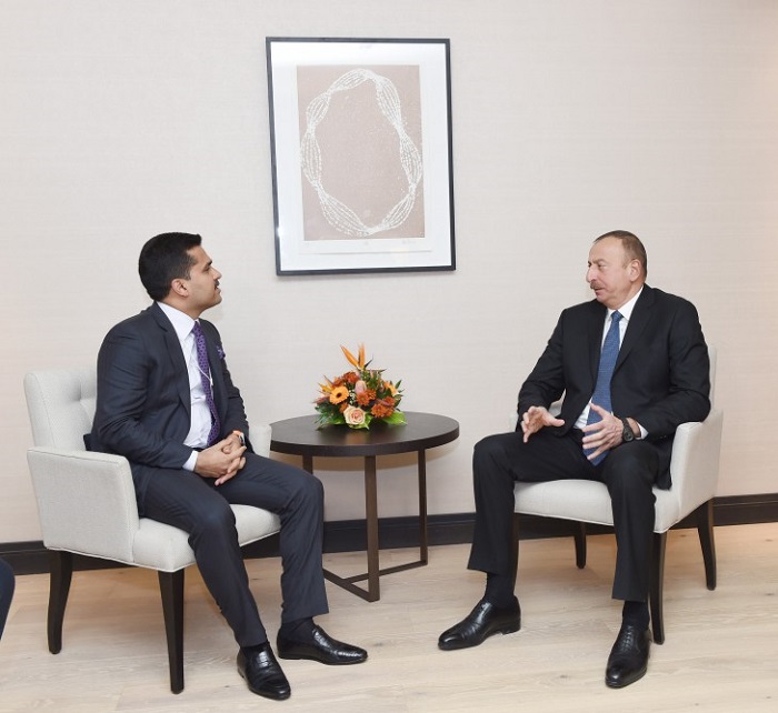 Rencontre du président azerbaïdjanais avec le directeur général de VPS Healthcare