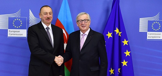 Entretien du président Ilham Aliyev avec le président de la Commission européenne