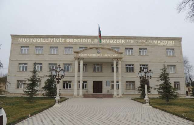 OSCE monitoring group members visit Aghdam District Executive Authority