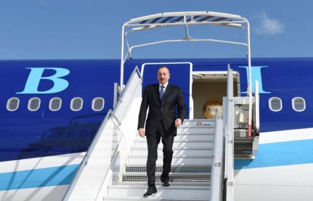 Le président Ilham Aliyev est arrivé en France pour une visite officielle - PHOTOS