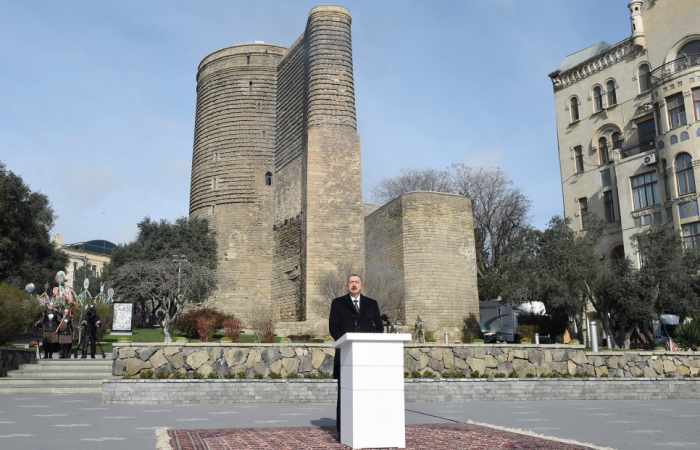 Le drapeau de l'Azerbaïdjan ondulera à Chusha, à Khahkendi, Président
