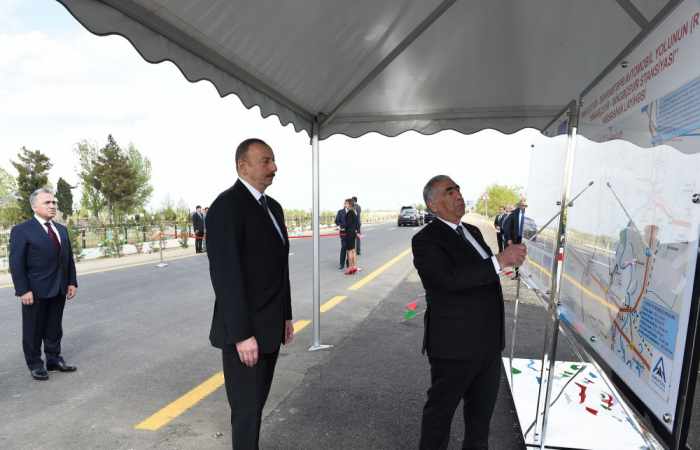 President Ilham Aliyev attends openings in Yevlakh district - PHOTOS, UPDATED
