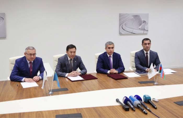 Heydər Əliyev Fondu memorandum imzalayıb - Fotolar