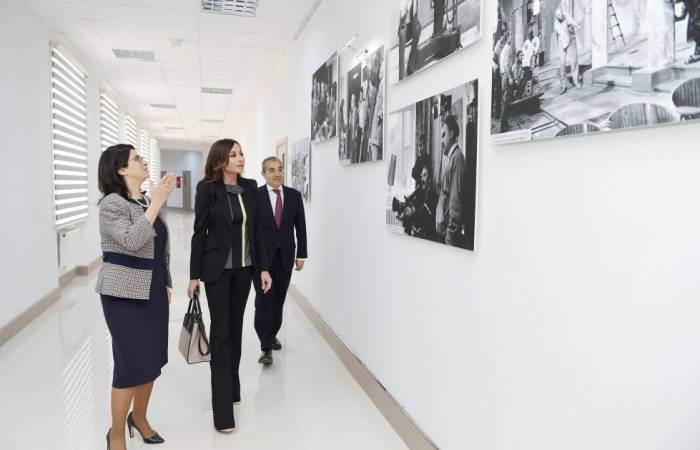 La Première vice-présidente Mehriban Aliyeva a assisté à une cérémonie de réouverture - PHOTOS