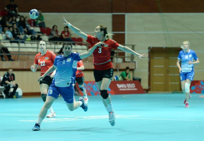 Les handballeuses azerbaïdjanaises remportent une nouvelle victoire à Bakou 2017