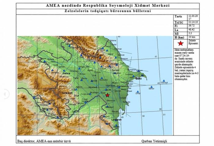 Erdbeben in Saatli Region