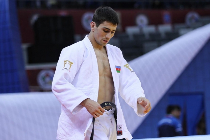 Azerbaijan’s judoka Orujov reaches semi-finals of Baku 2017
