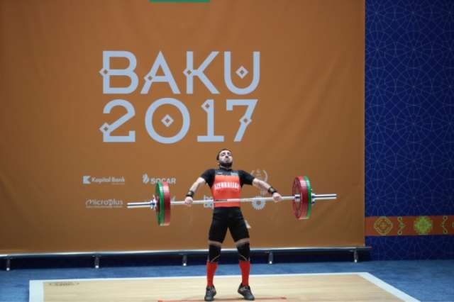 Weightlifting competitions kick off at Baku 2017
