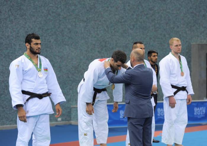 La vingtieme medaille d'or pour l'Azerbaïdjan a Bakou 2017