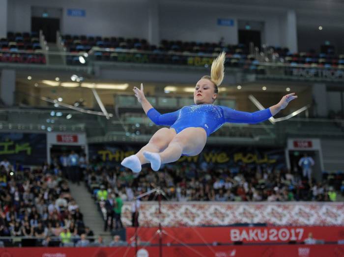 La gymnaste Yuliya Inchina offre encore une médaille d’or à l’Azerbaïdjan