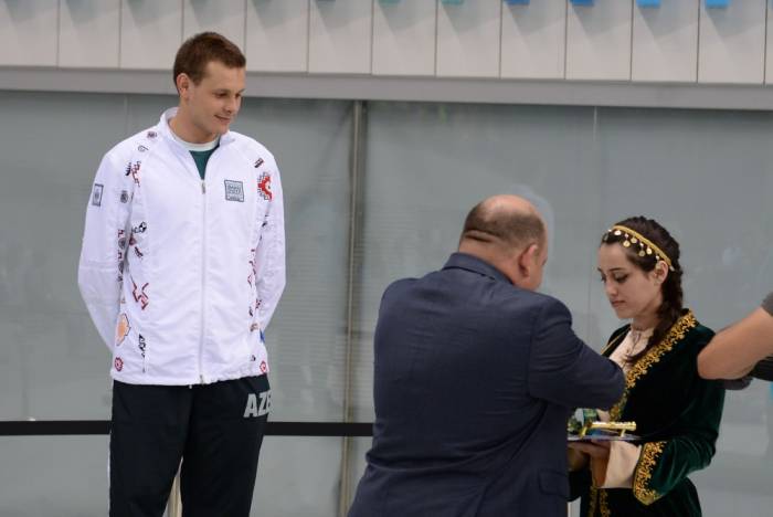 Maxime Chemberev ajoute une troisième médaille d’or à son palmarès