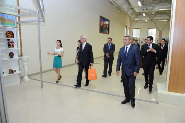 Dutch ambassador visits educational, culture and healthcare centers in Nakhchivan
