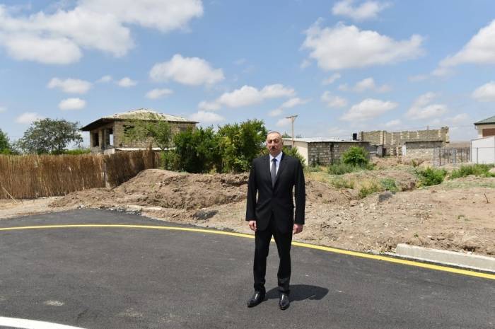 Ilham Aliyev alloue 9 millions de manats pour la reconstruction de Djodjoug Mardjanly