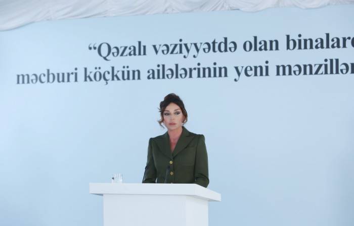 “Arzumuz odur ki, hər bir köçkün doğma yurduna qayıtsın” – Mehriban Əliyeva