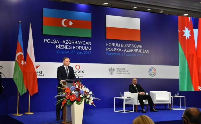 Varsovie : forum d'affaires Azerbaïdjan-Pologne
