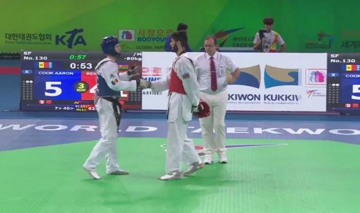 Aserbaidschanische Kämpfer holen 1 Gold und 1 Bronze bei Taekwando-Weltmeisterschaft in Korea
