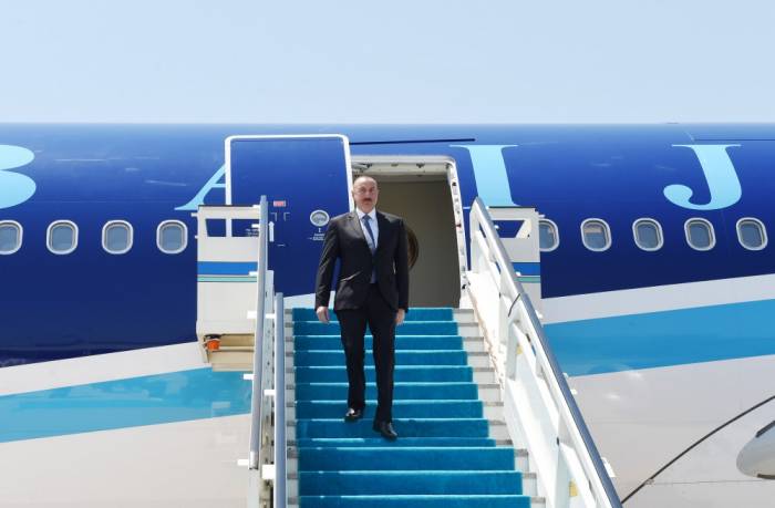 Ilham Aliyev s`est rendu en Turquie