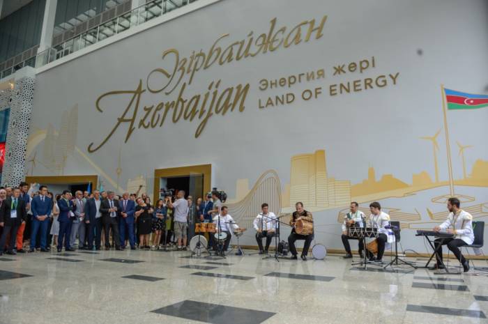 Astanada Azərbaycan pavilyonunda Milli Gün təşkil olunub - Fotolar