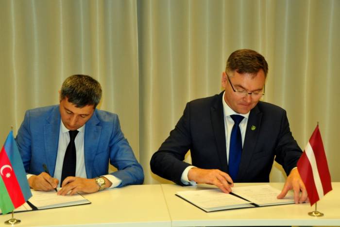 Aserbaidschan und Lettland entwickeln interregionale Zusammenarbeit