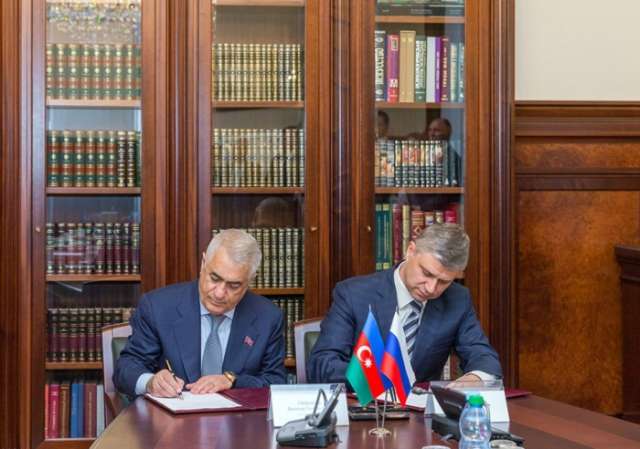 Azerbaijani, Russian Railways ink agreement on cooperation
