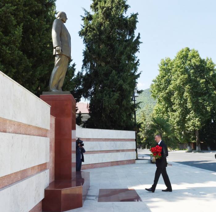 Déplacement du président azerbaïdjanais à Gakh - Mise à jour
