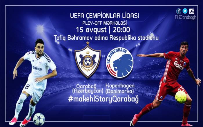 Tag des FK Qarabağ Ağdam-FC Kopenhagen Spiels steht fest
