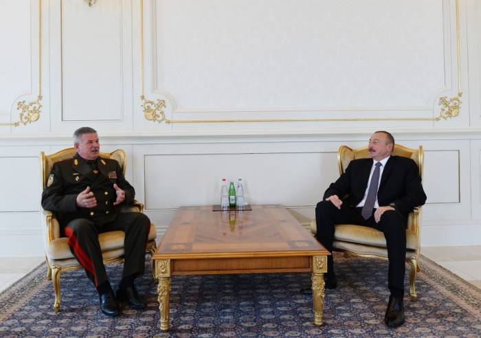 Le président Ilham Aliyev reçoit le chef du Comité d’Etat des gardes-frontières de Biélorussie
