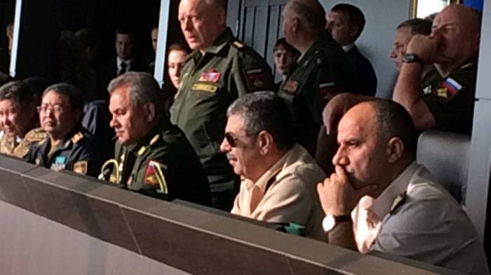 Zakir Hassanov présent à la cérémonie de clôture des Jeux militaires internationaux 2017