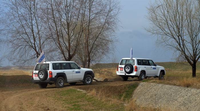 OSZE-Beobachter überwachen Einhaltung der Feuerpause an Kontaktlinie