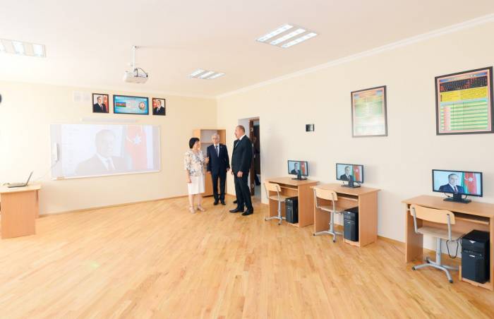 Schule Nr.10 im Nizami Rayon von Baku nach Rekonstruktion wieder zur Nutzung überlassen