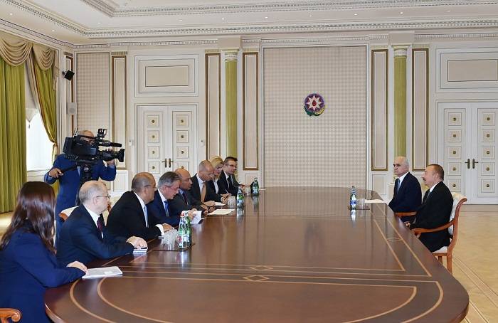 Ilham Aliyev a reçu une délégation de la BERD