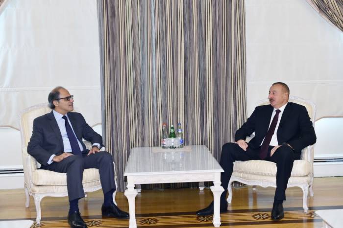 Ilham Aliyev reçoit le directeur du Département Moyen-Orient et Asie centrale du FMI