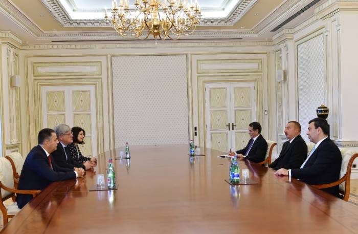Ilham Aliyev reçoit les co-rapporteurs de la Commission de suivi de l’APCE
