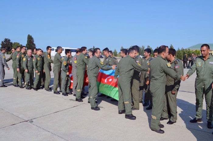 Un nouveau groupe de l’Armée de l’air turque arrive en Azerbaïdjan