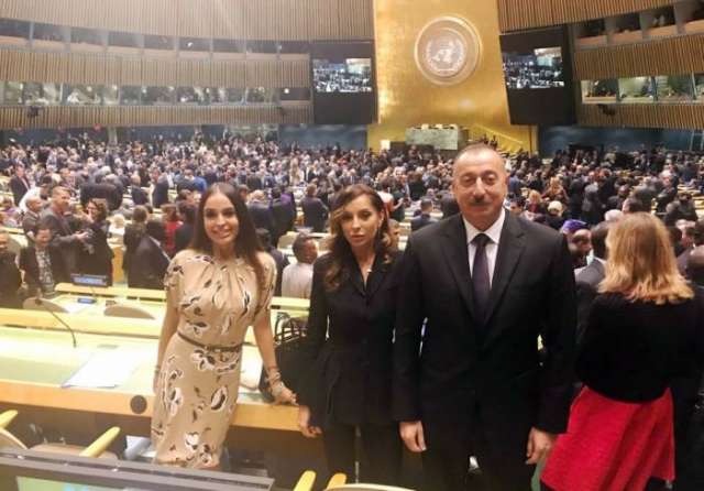 Azerbaijani President attends opening of UNGA 72 in New York - PHOTOS
