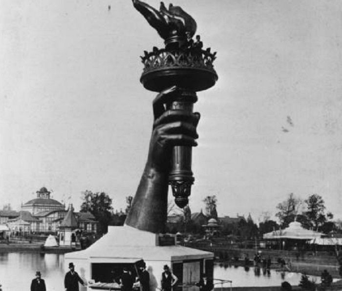 See Early Photos of the Statue of Liberty Before It Came to New York