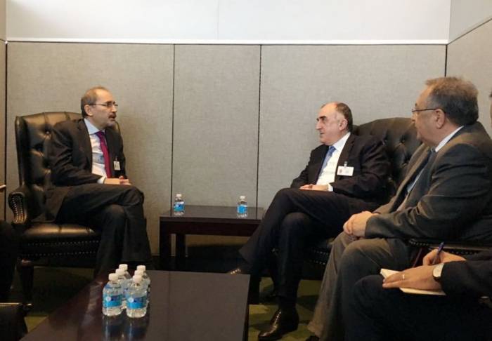 Le MAE azerbaïdjanais des Affaires étrangères rencontre son homologue jordanien