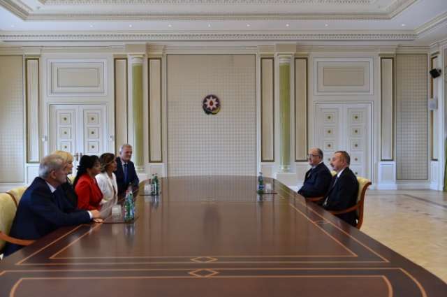 Ilham Aliyev received delegation led by president of Supreme Court of Montenegro
