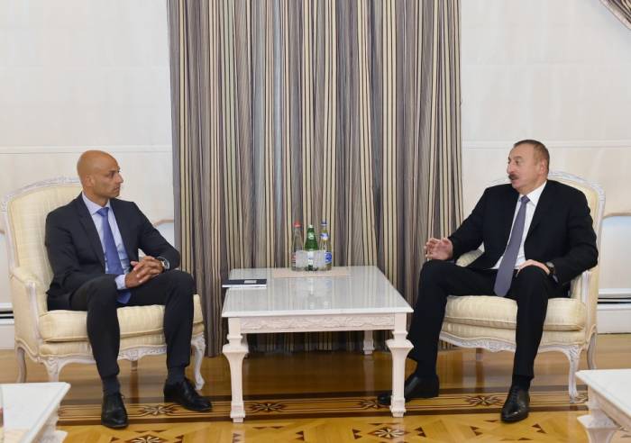 Le président Ilham Aliyev rencontre James Appaturai