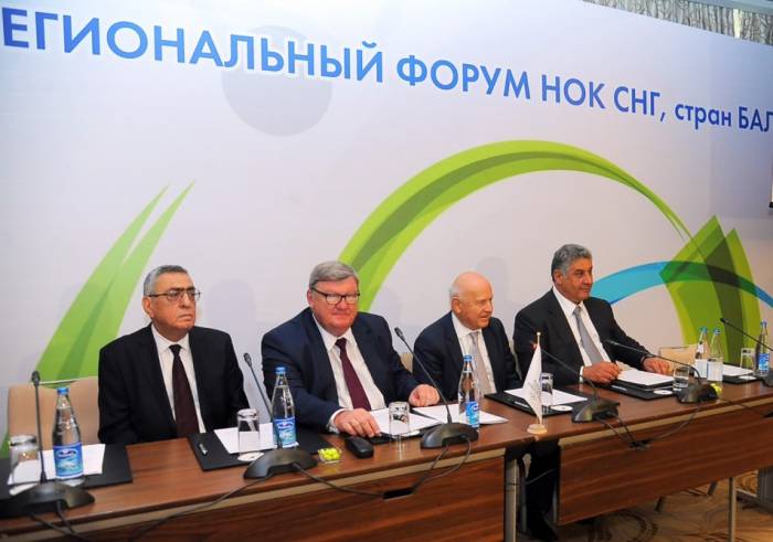Forum von Nationalen Olympischen Komitees der GUS-, Ostseeländer und Georgiens in Baku