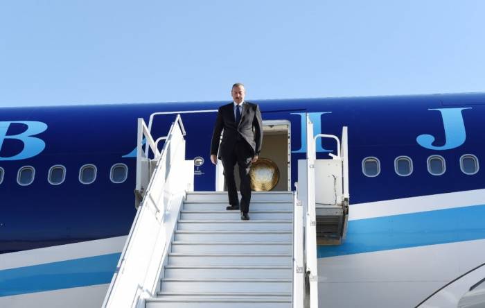 Ilham Aliyev est en visite de travail en Russie
